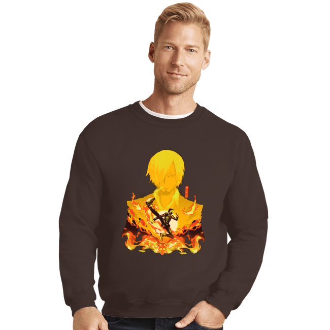 Crewneck Sweater, Unisex / Small / Dark Chocolate