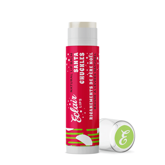 Eclair Lips Santa Chuckles lip balm