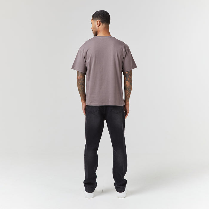 Script Logo Pocket T-Shirt | Brown