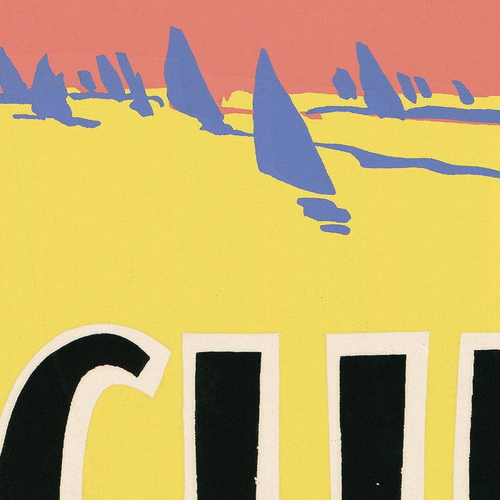 Sea Cliff, Long Island Travel Poster: Just One Long Step, 1936