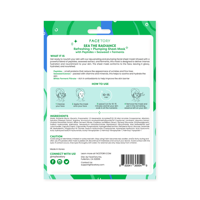 Sea the Radiance Plumping Face Mask
