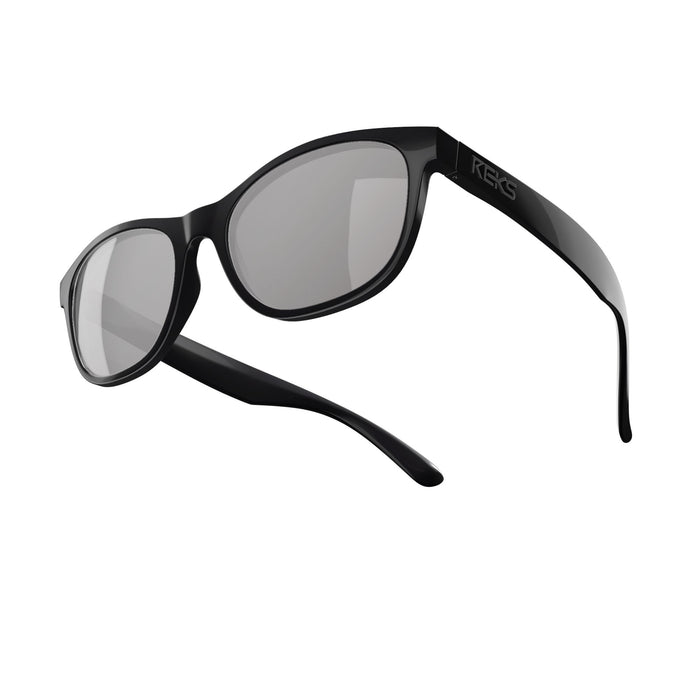 Single Vision / Solid Smoke / Silver Mirror