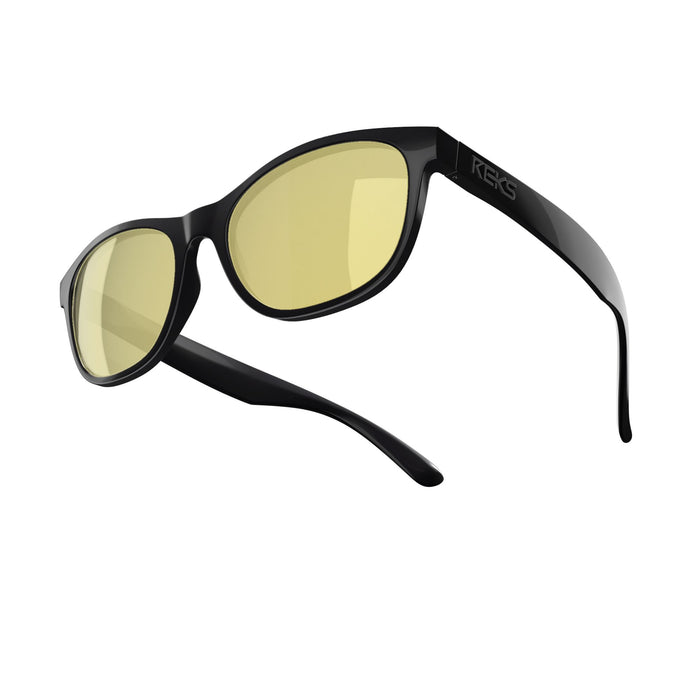 Single Vision / Solid Yellow / None