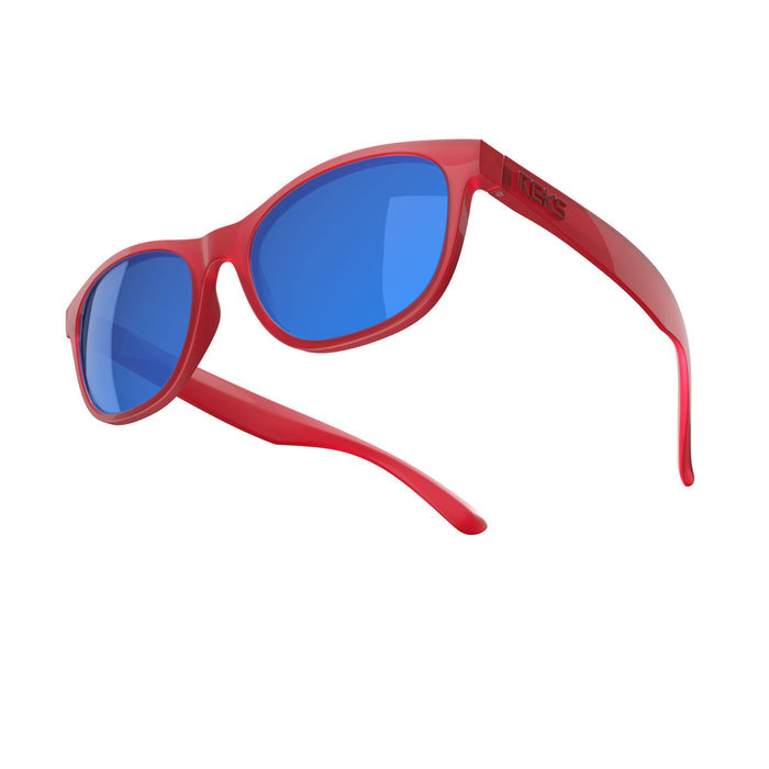 Single Vision / Solid Smoke / Cobalt Blue Mirror