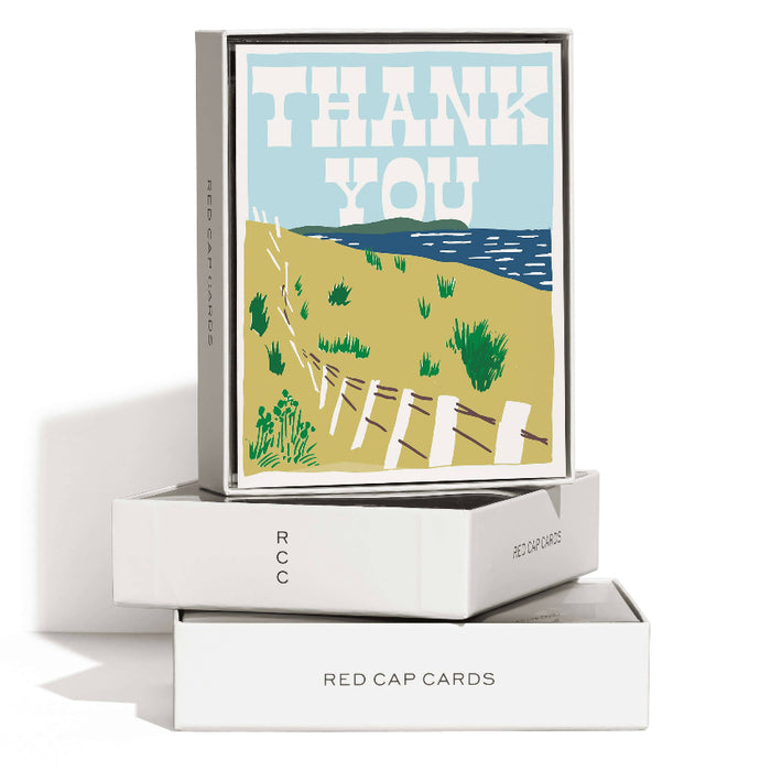 Seaside Thank You Cards - Boxed Set