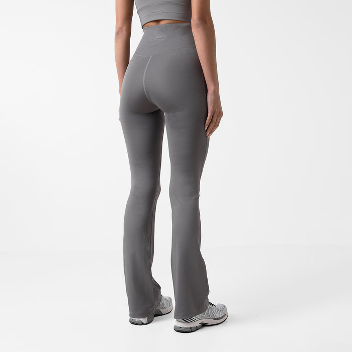 Second Skin Flare Legging | Grey