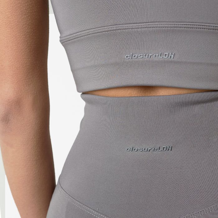 Second Skin Flare Legging | Grey