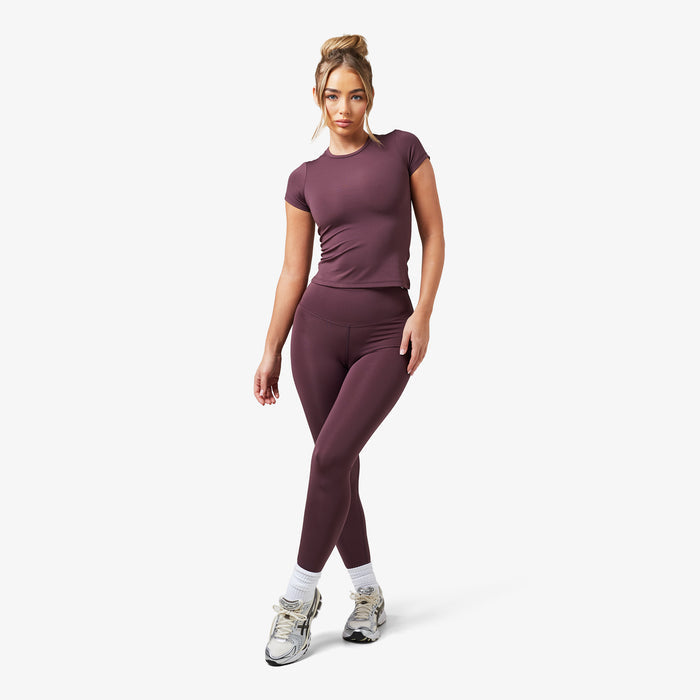 Second Skin Legging | Dark Cherry