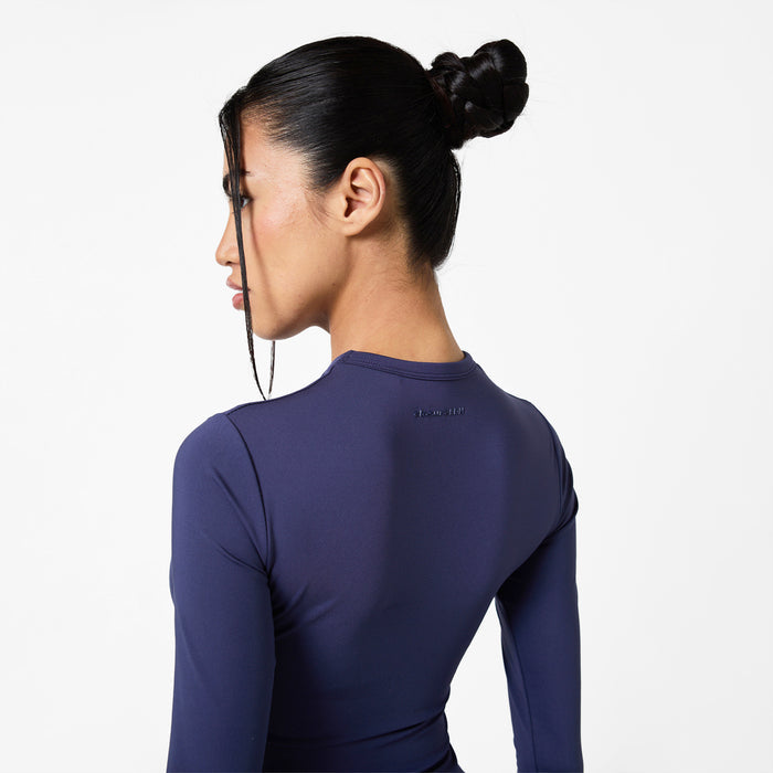 Second Skin LS Top & Legging Set | Midnight Blue