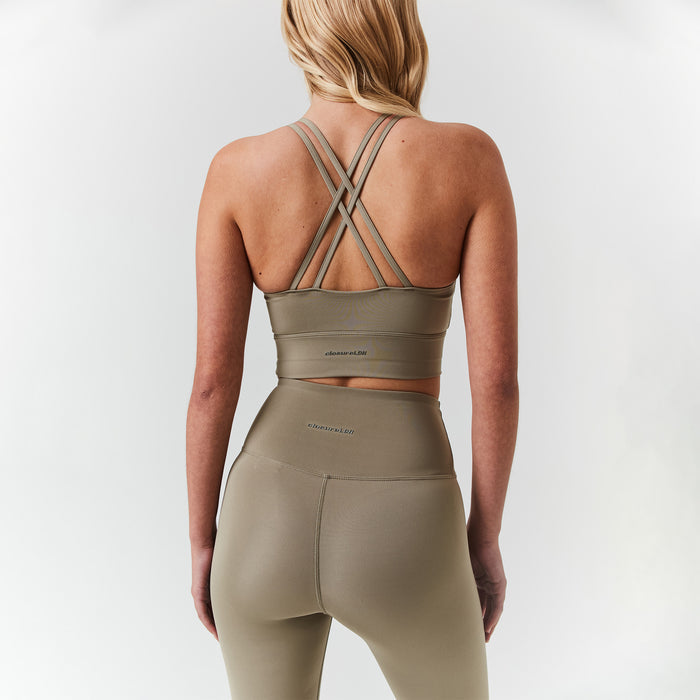 Second Skin Sports Bra | Olive