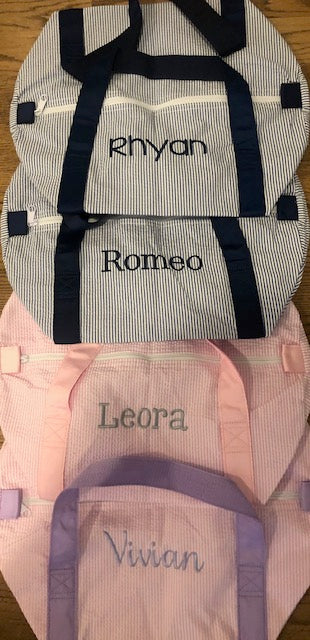 Seersucker Duffels