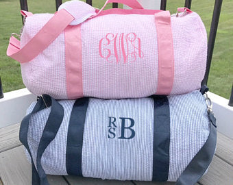 Seersucker Duffels