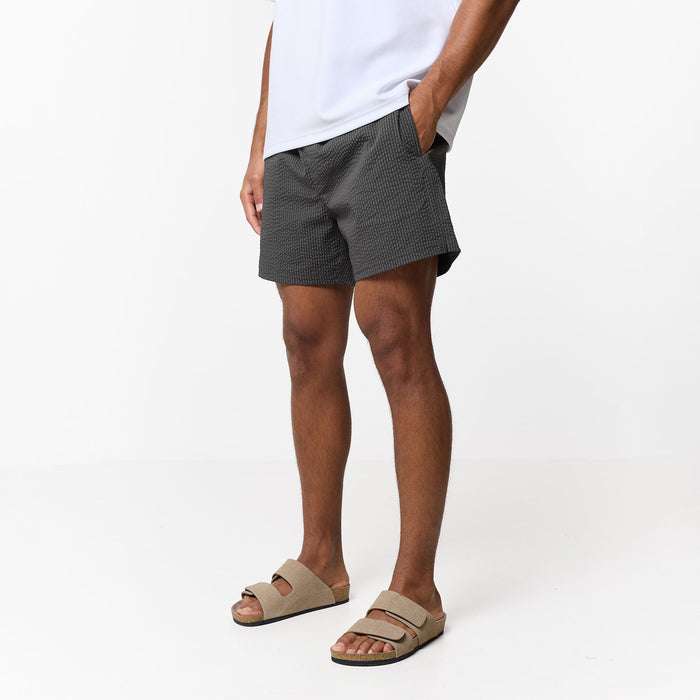 Seersucker Swimshort | Khaki
