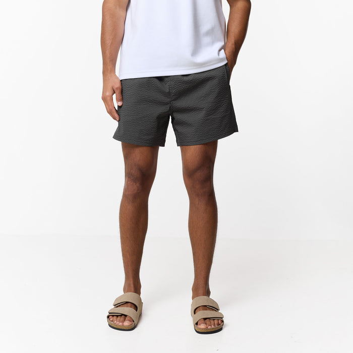 Seersucker Swimshort | Khaki