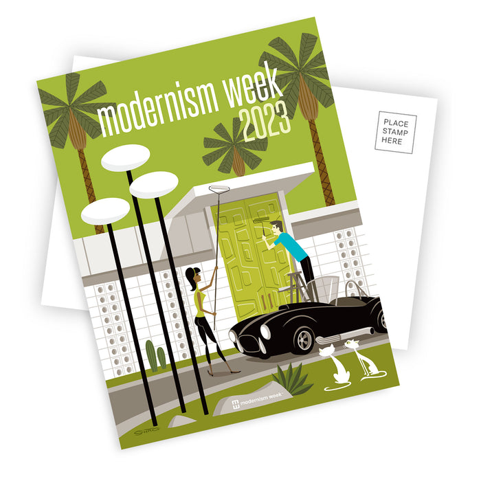 Shag Modernism Week Postcard Set