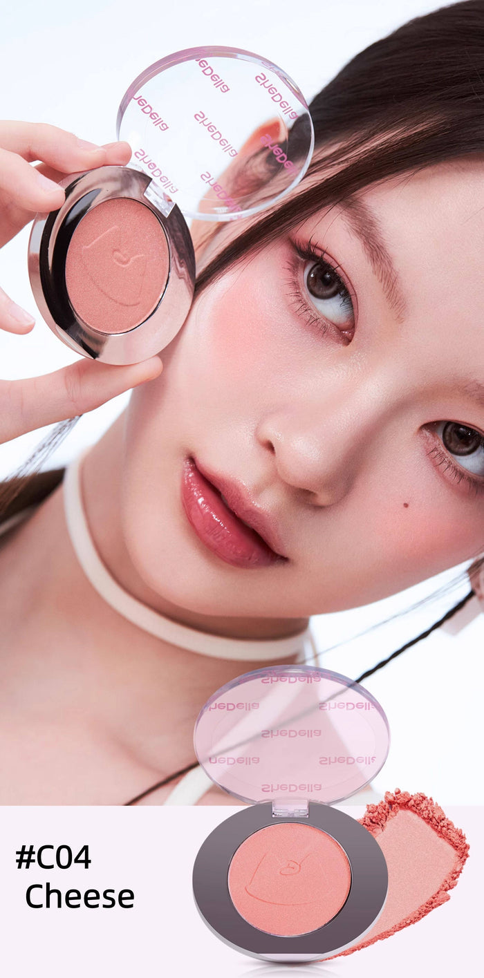 SheDella Cat Collection Satin-Finish Mono Blusher Powder T5802