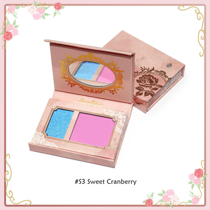 SheenEffect Highlighter & Blusher Makeup Palette T4115