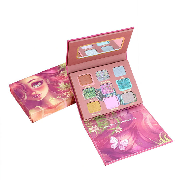 SheenEffect X NIKESANSAN Dream Love Chameleon Eyeshadow Palette T3873