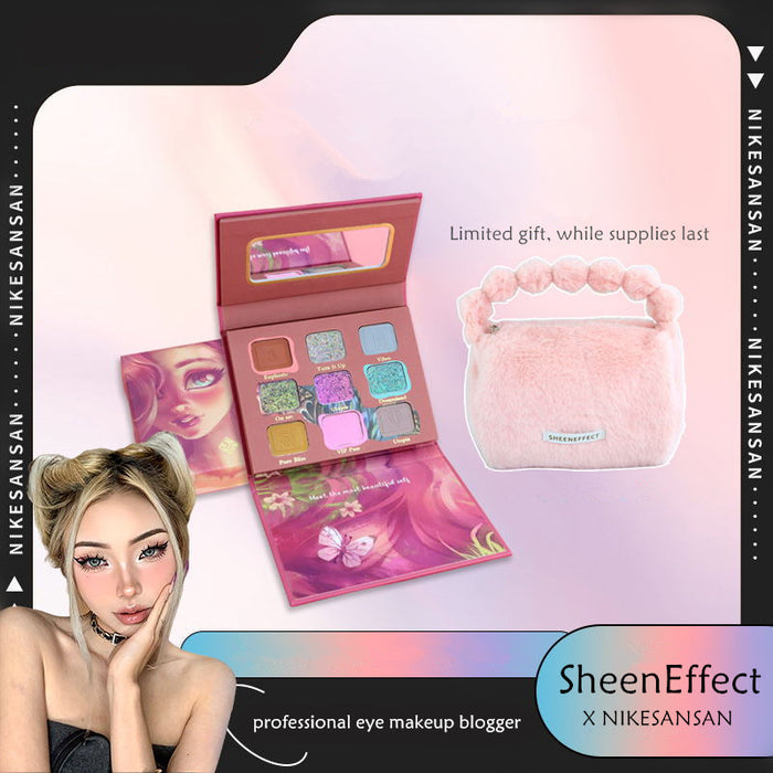 SheenEffect X NIKESANSAN Dream Love Chameleon Eyeshadow Palette T3873