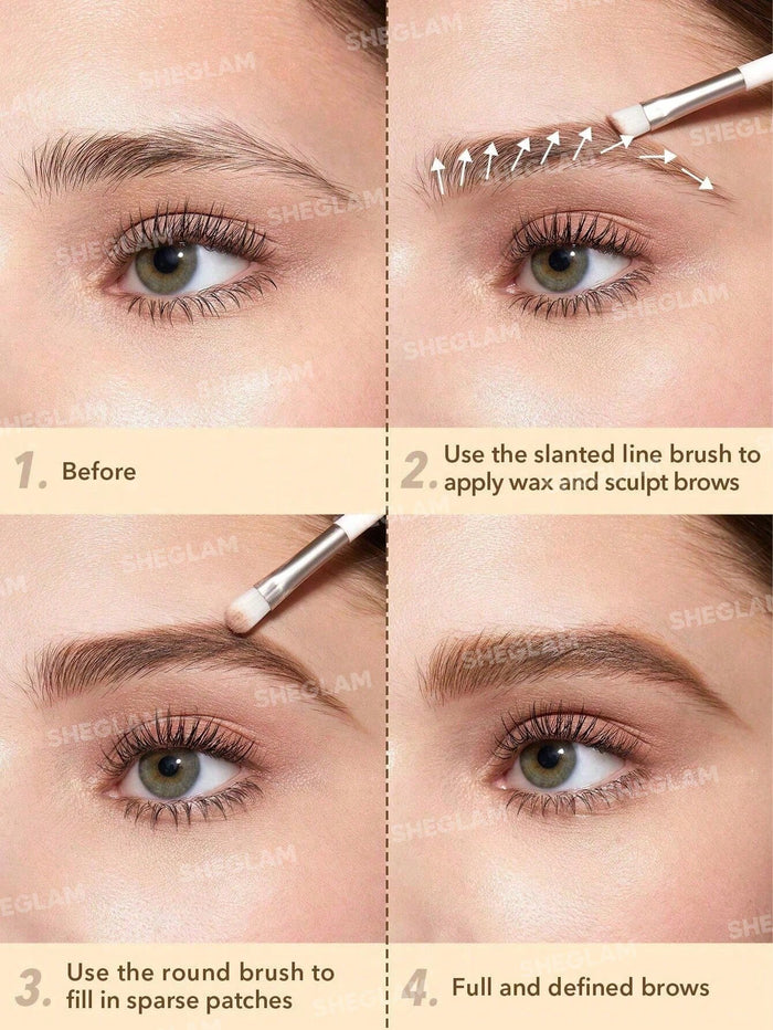 Sheglam Full-Filled Eyebrow Palette -101 Dark Brown