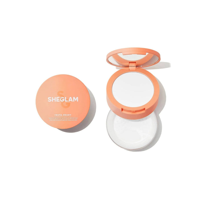 Sheglam Insta-Ready Face and Under Eye Setting Powder Duo - Translucent
