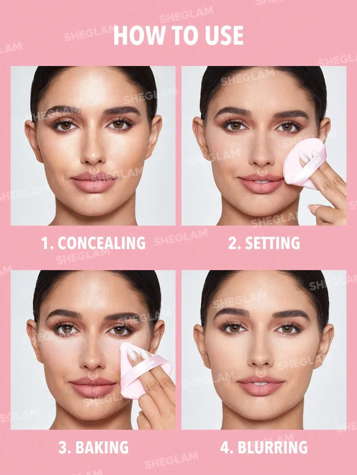 Sheglam Insta-Ready Face and Under Eye Setting Powder Duo - Translucent