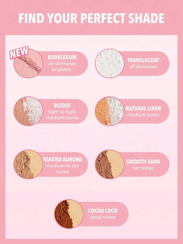 Sheglam Insta-Ready Face and Under Eye Setting Powder Duo - Translucent