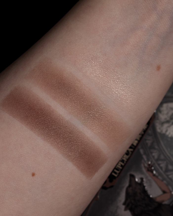 SHELLWE MAKEUP Lilith Luperca 3-color Highlighter Contour Palette T4430