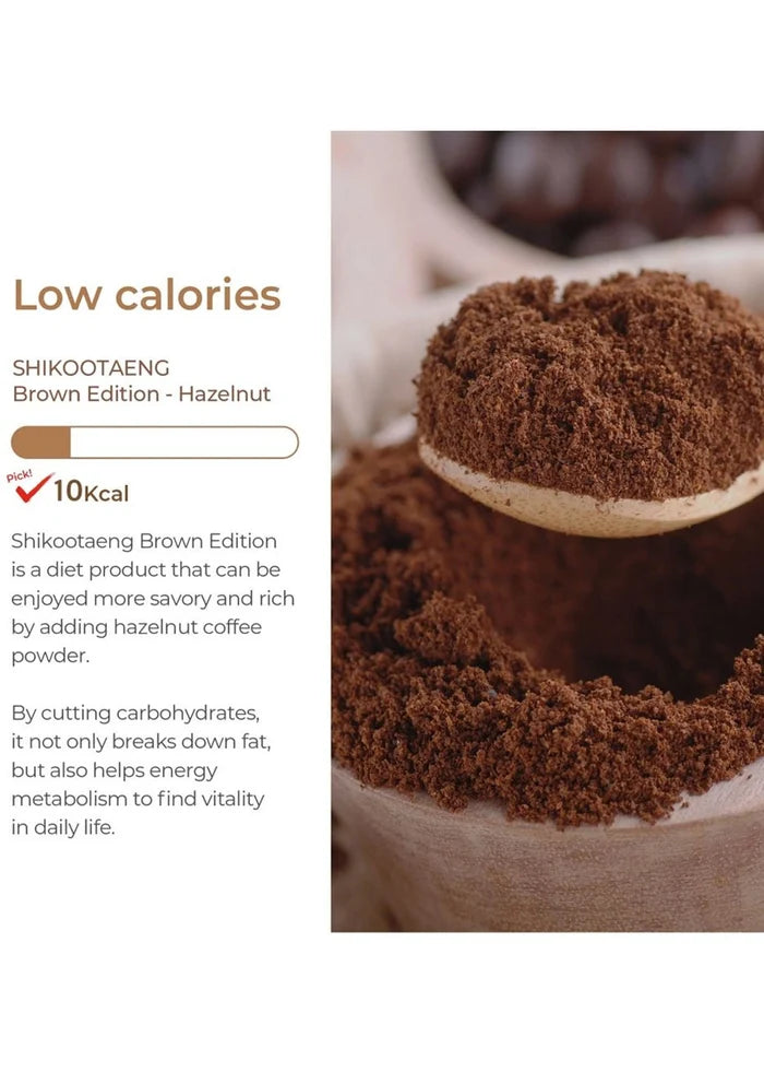 SHIKOOTAENG Diet Coffee Hazelnut 
low calories
