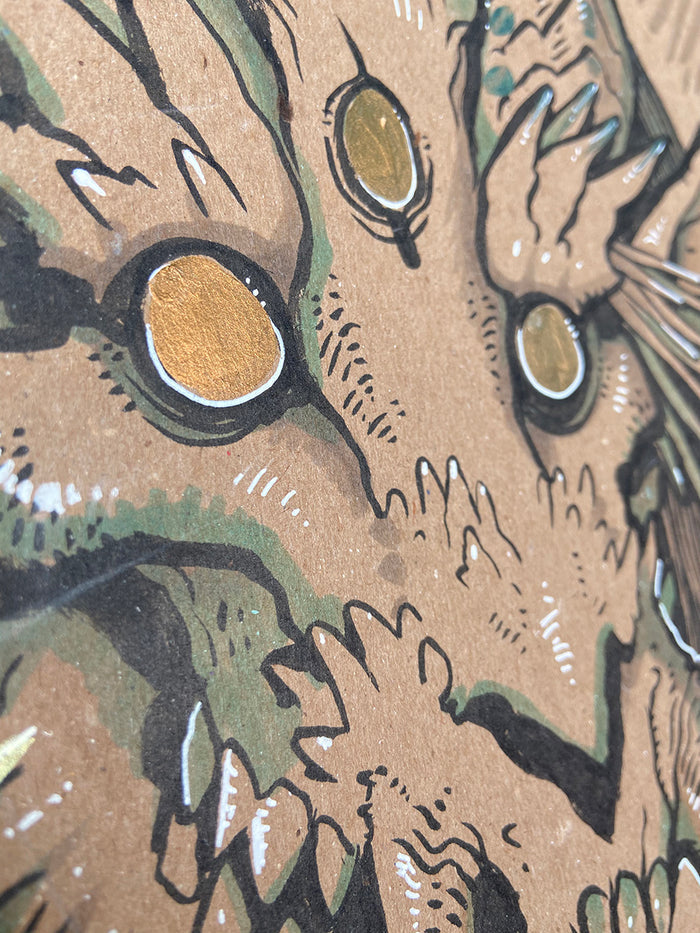 SHINY MONSTERS- ORIGINAL PAINTINGS