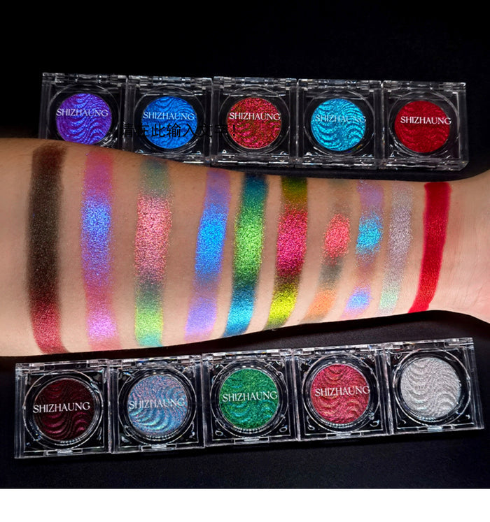 SHIZHUANG Highly Pigmented Creative Chameleon Eyeshadow T3986