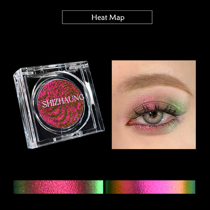 SHIZHUANG Highly Pigmented Creative Chameleon Eyeshadow T3986