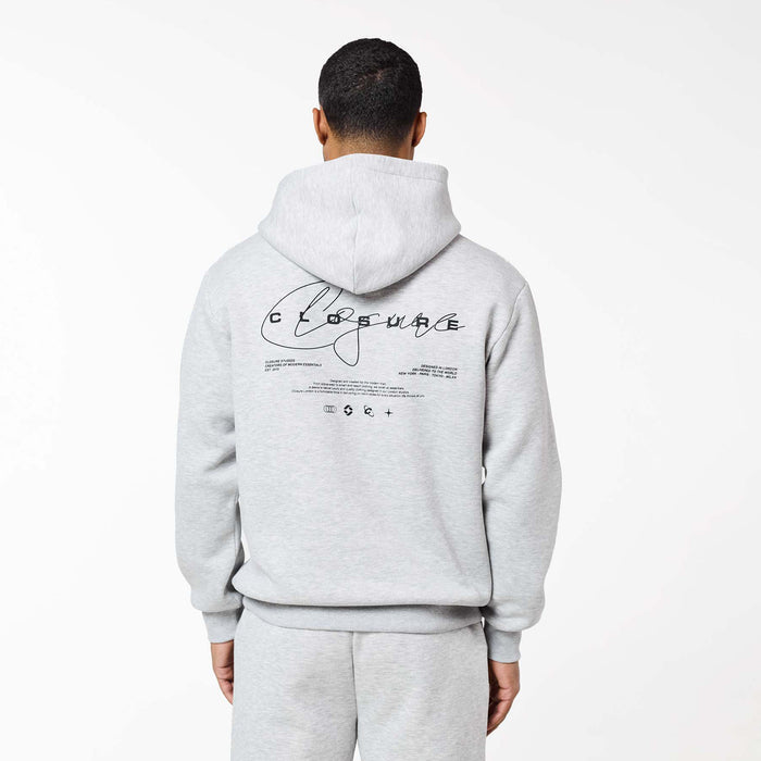 Signature Studios Hoodie | Grey Marl