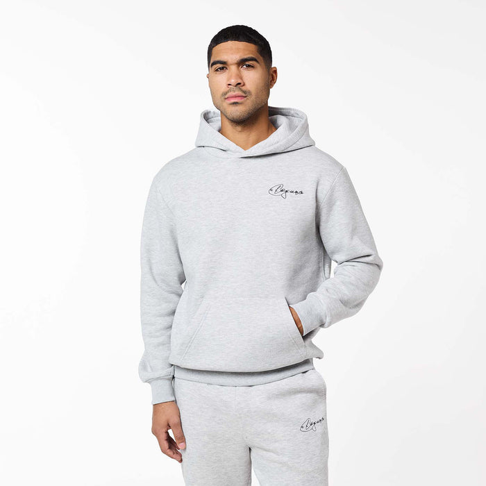 Signature Studios Open Hem Tracksuit | Grey Marl