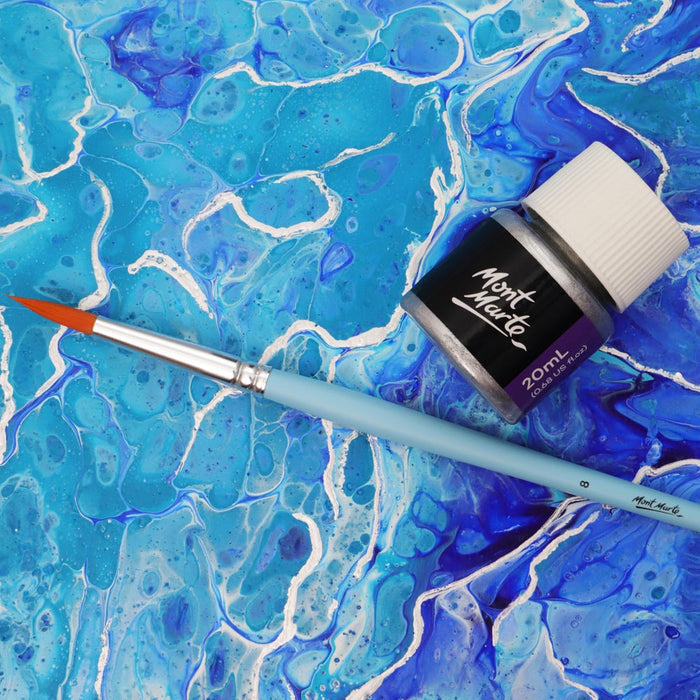 Silver Foil Paint Premium 20ml (0.68 US fl.oz)
