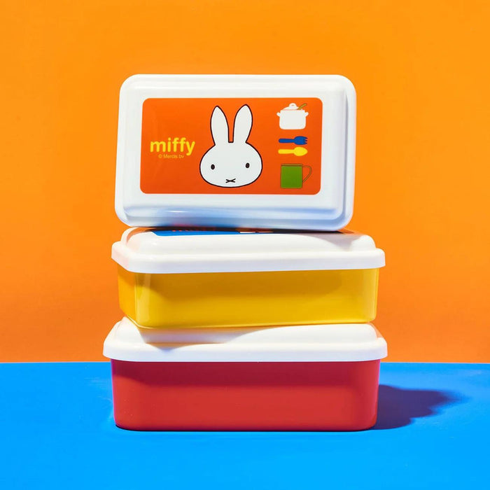 Skater Miffy Food Container 3 pcs Set