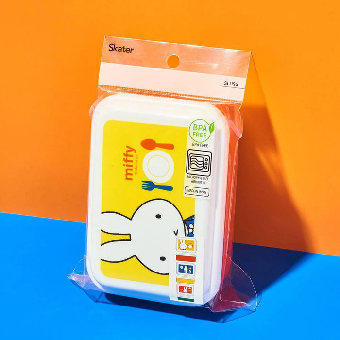 Skater Miffy Food Container 3 pcs Set