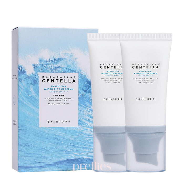 SKIN1004 Madagascar Centella Hyalu-Cica Water-Fit Sun Serum 50ml Twin Pack