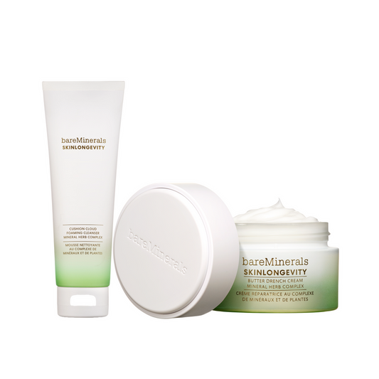 SKINLONGEVITY Face Cleanser and Cream Set
