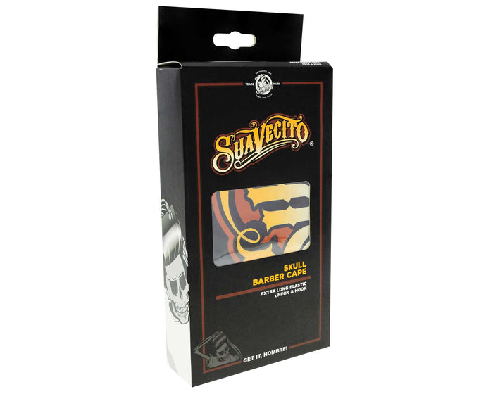 Skull Barber Cape - Packaging