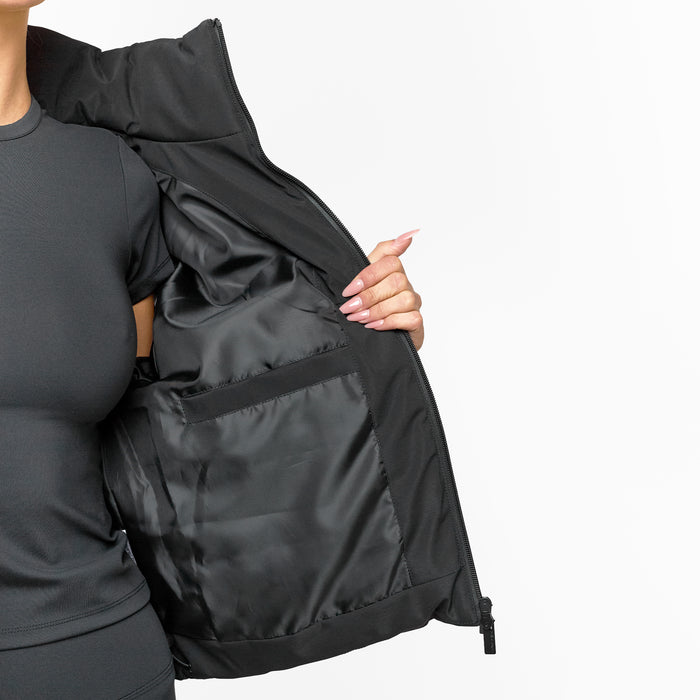 Sleek Puffer | Black