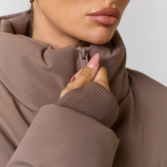 Sleek Puffer | Mocha