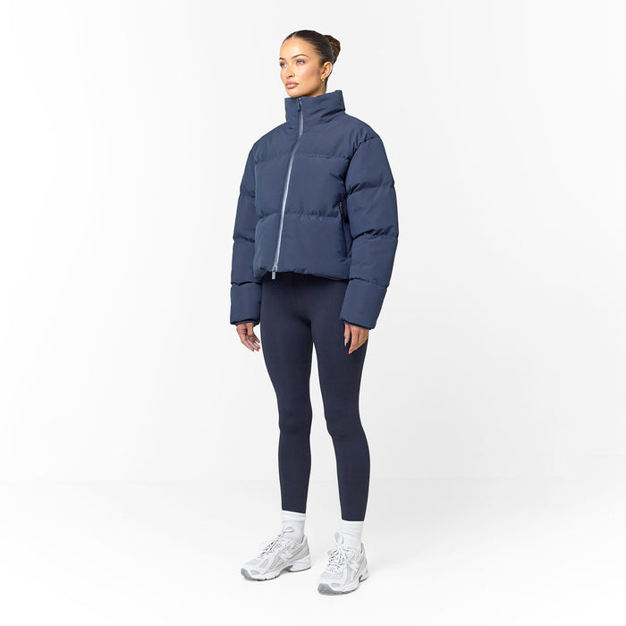 Sleek Puffer | Navy