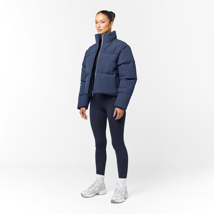Sleek Puffer | Navy