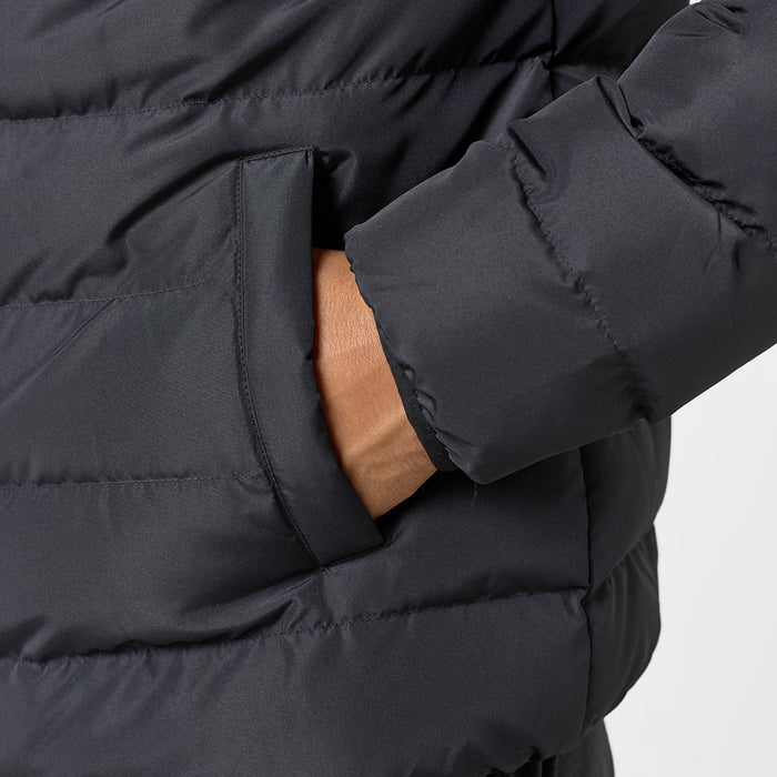 Slim Quilted Puffer | Black