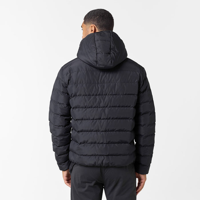 Slim Quilted Puffer | Black