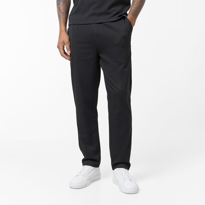 Smart Drawstring Trouser | Black