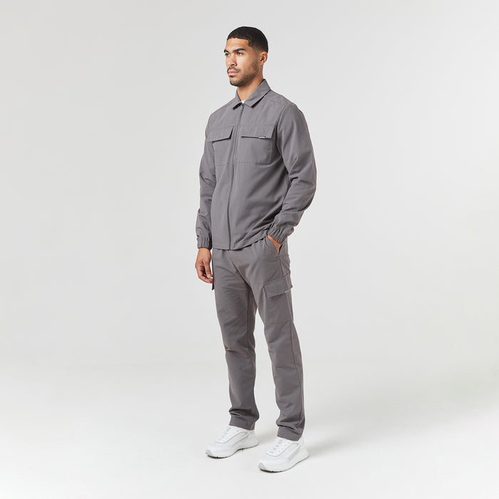 Open hem cargo trousers for men