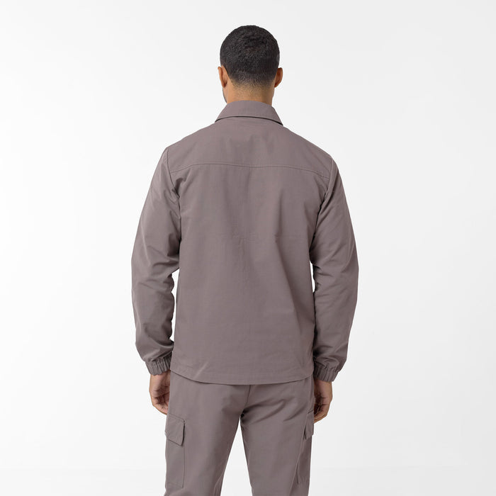 Smart Utility Overshirt | Brown