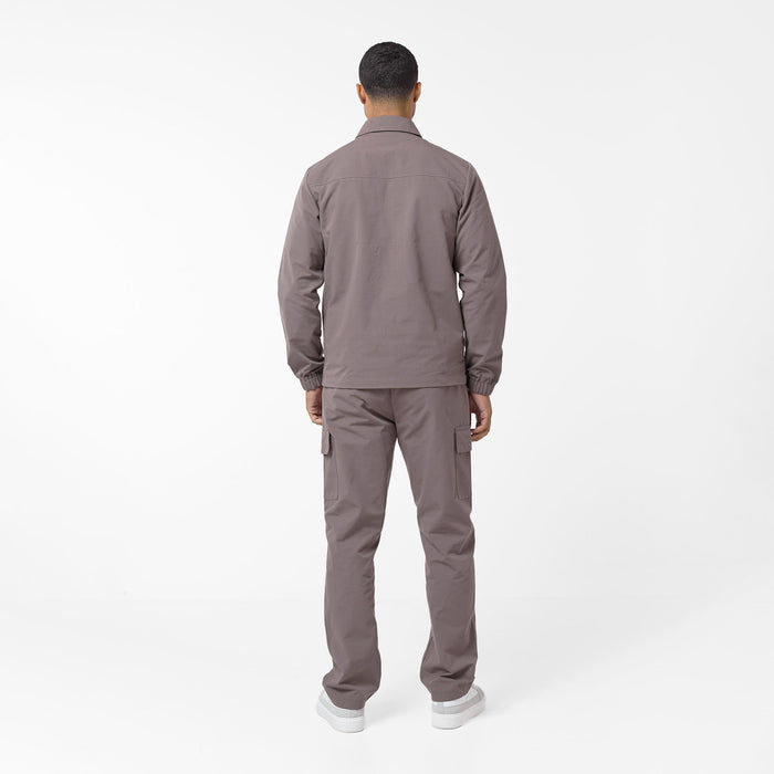 Smart Utility Overshirt | Brown